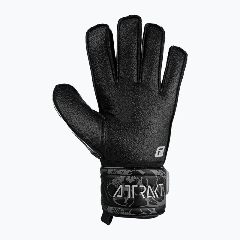 Reusch Attrakt Resist Finger Support Vartininko pirštinės juodos 5370610-7700 5