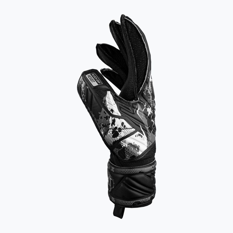 Reusch Attrakt Resist Finger Support Vartininko pirštinės juodos 5370610-7700 6
