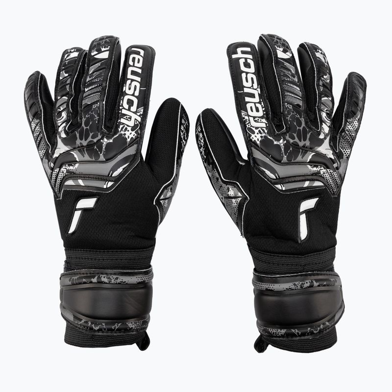 Reusch Attrakt Infinity vartininko pirštinės juodos 5370725-7700