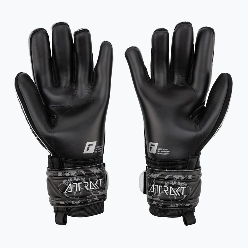 Reusch Attrakt Infinity vartininko pirštinės juodos 5370725-7700 2