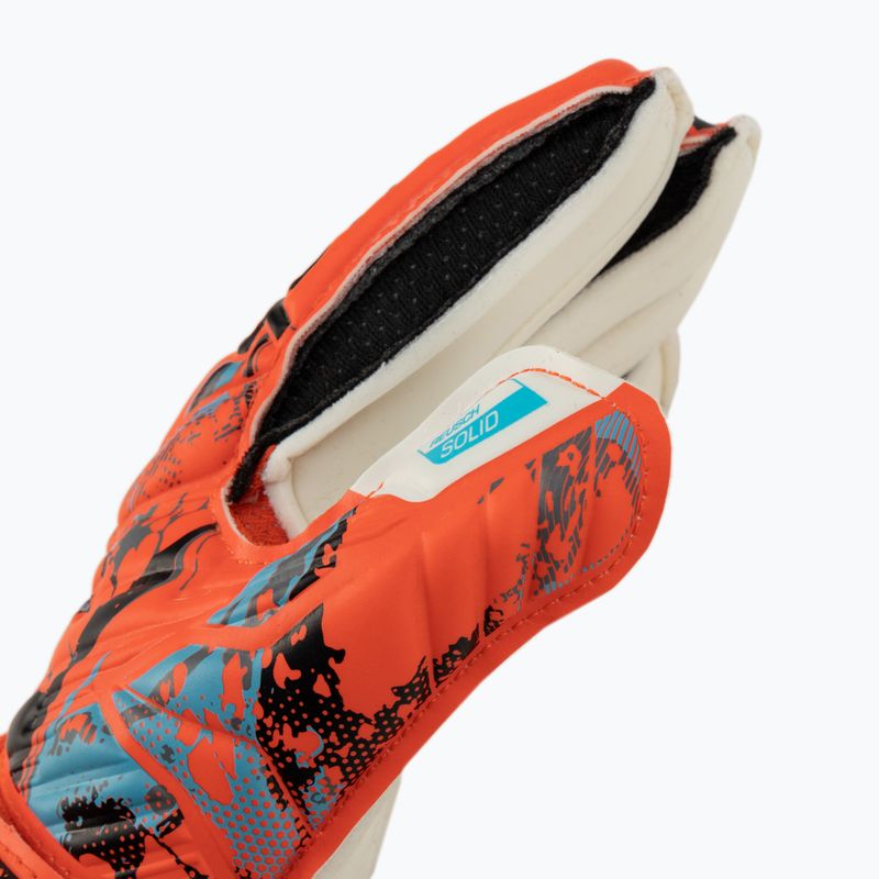 Reusch Attrakt Solid Finger Support Junior vaikiškos vartininko pirštinės raudonos spalvos 5372510-3334 3