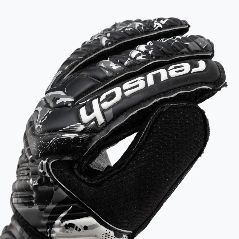 Reusch Attrakt Resist Junior vaikiškos vartininko pirštinės juodos 5372615-7700 3