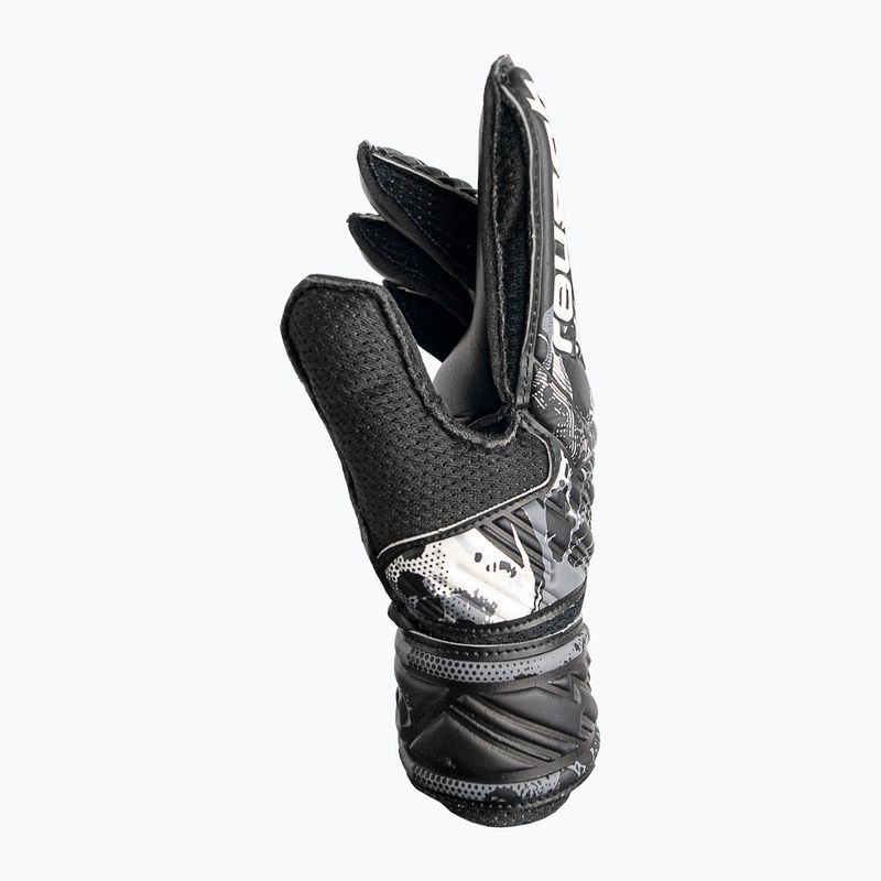 Reusch Attrakt Solid Junior vaikiškos vartininko pirštinės, juodos 5372515-7700 6