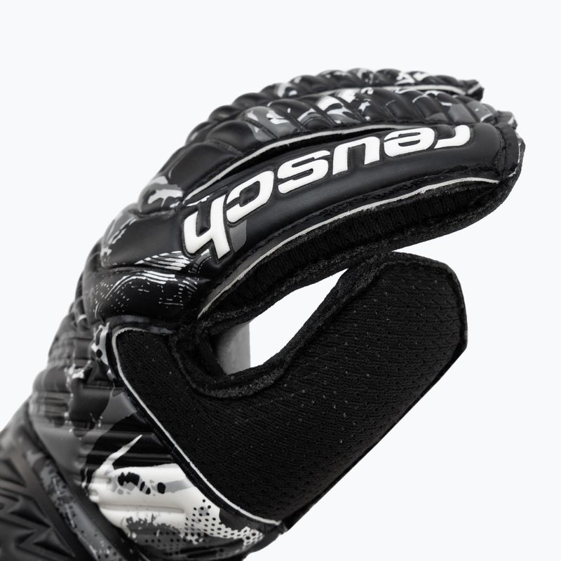 Reusch Attrakt Solid Junior vaikiškos vartininko pirštinės, juodos 5372515-7700 3