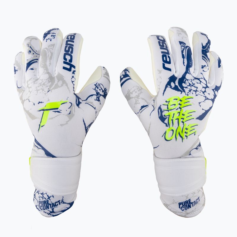 Reusch Pure Contact Silver vartininko pirštinės baltos 5370200-1089