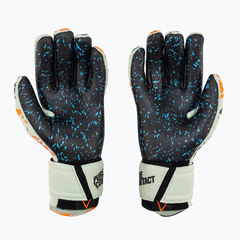 Reusch Pure Contact Fusion Junior vaikiškos vartininko pirštinės, žalios 5372900-5444 2
