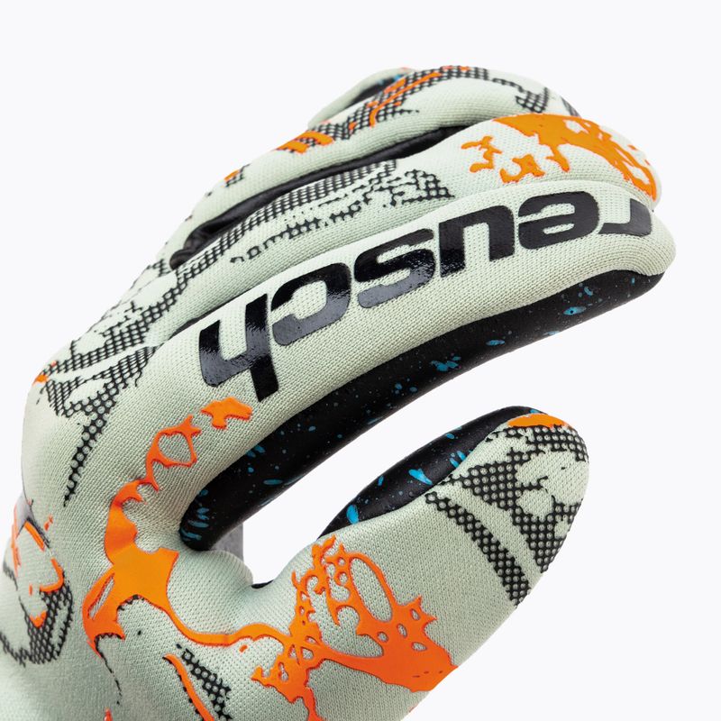 Reusch Pure Contact Fusion Junior vaikiškos vartininko pirštinės, žalios 5372900-5444 3