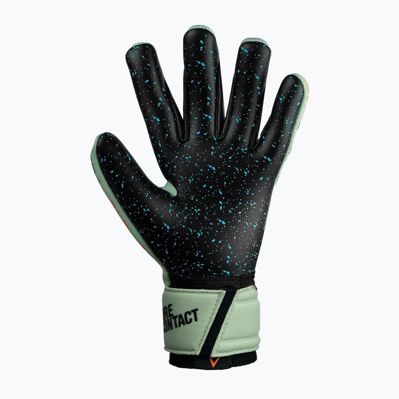 Reusch Pure Contact Fusion Junior vaikiškos vartininko pirštinės, žalios 5372900-5444 5