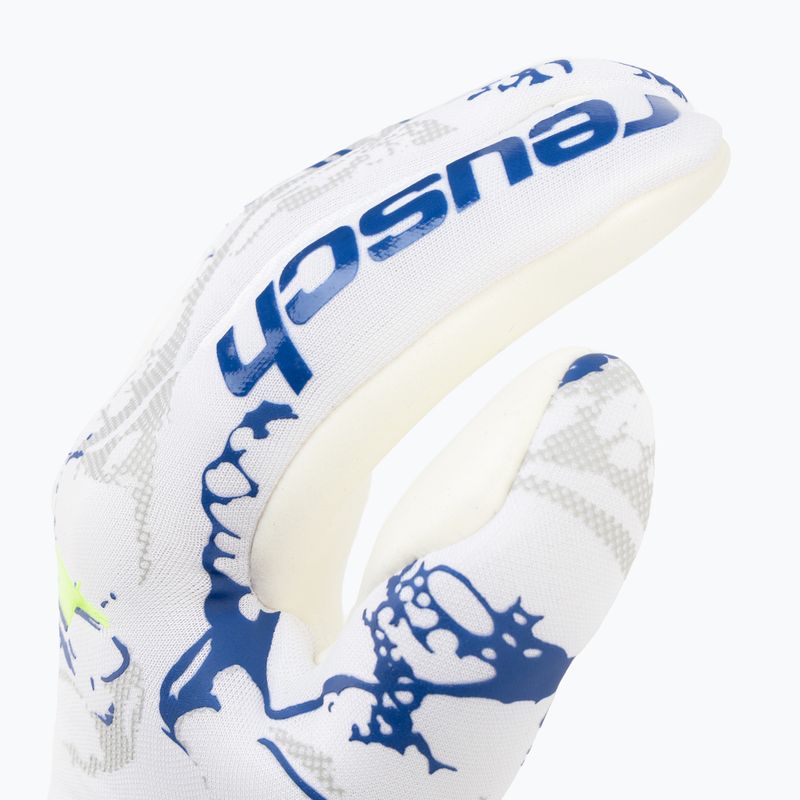 Reusch Pure Contact Silver Junior vaikiškos vartininko pirštinės, baltos 5372200-1089 3