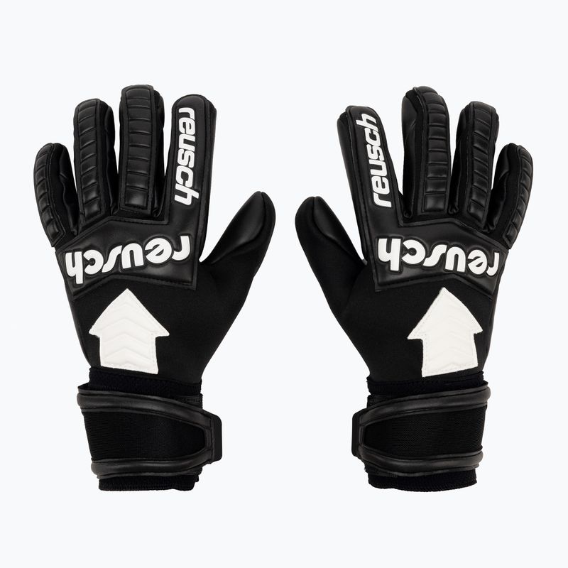 Reusch Legacy Arrow Gold X vartininko pirštinės juodos 5370904-7700