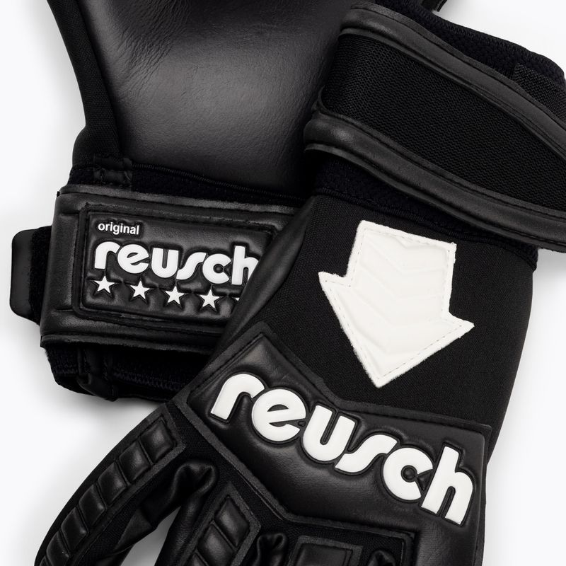Reusch Legacy Arrow Gold X vartininko pirštinės juodos 5370904-7700 4