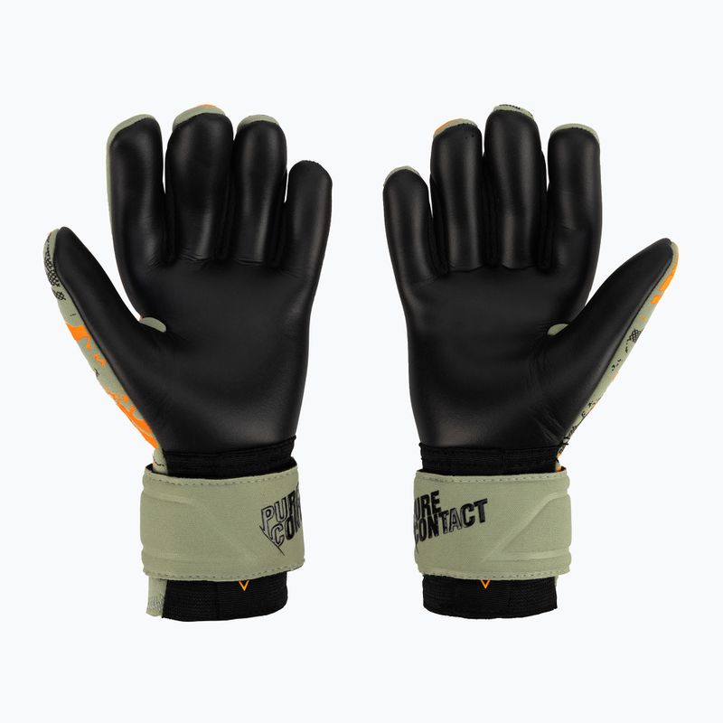 Reusch Pure Contact Gold Junior vaikiškos vartininko pirštinės, žalios 5372100-5444 2
