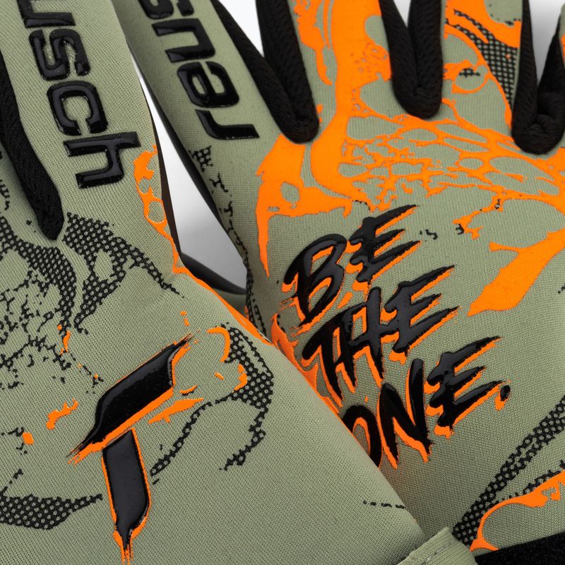 Reusch Pure Contact Gold Junior vaikiškos vartininko pirštinės, žalios 5372100-5444 4