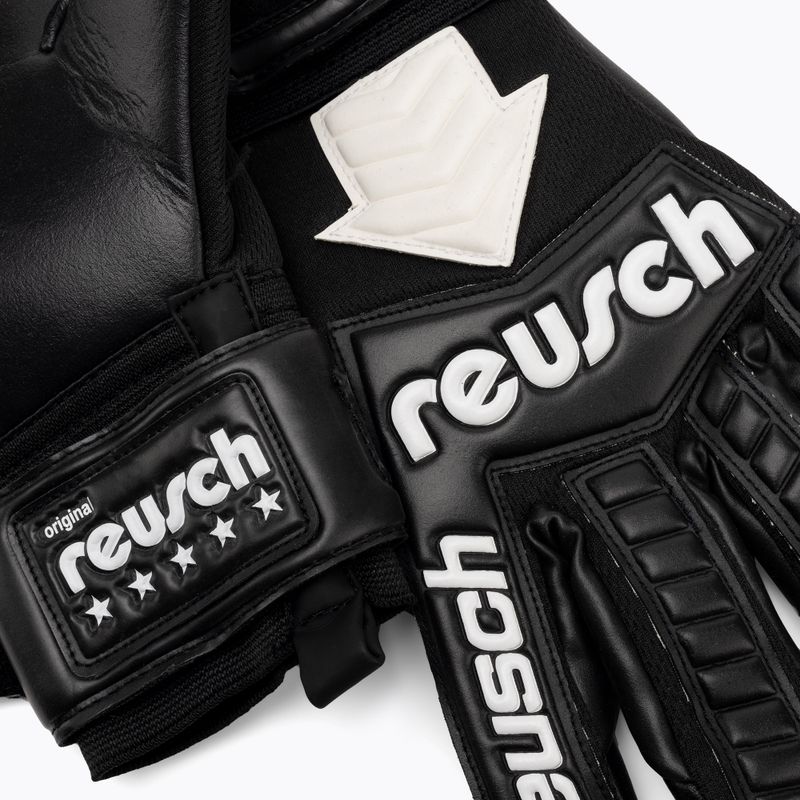 Reusch Legacy Arrow Silver vartininko pirštinės juodos 5370204-7700 4