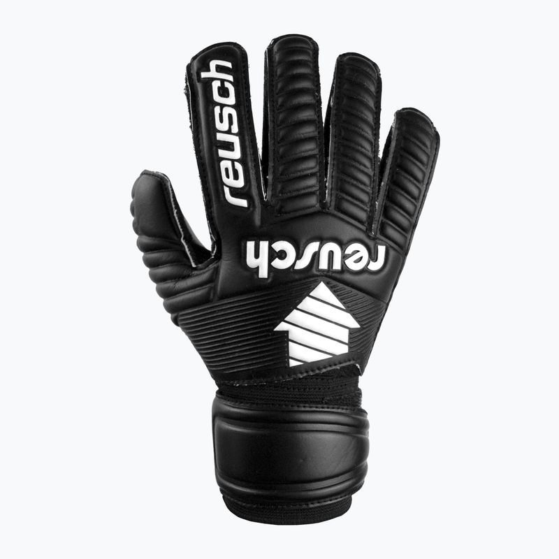 Reusch Legacy Arrow Silver Junior vaikiškos vartininko pirštinės juodos 5372204-7700 5