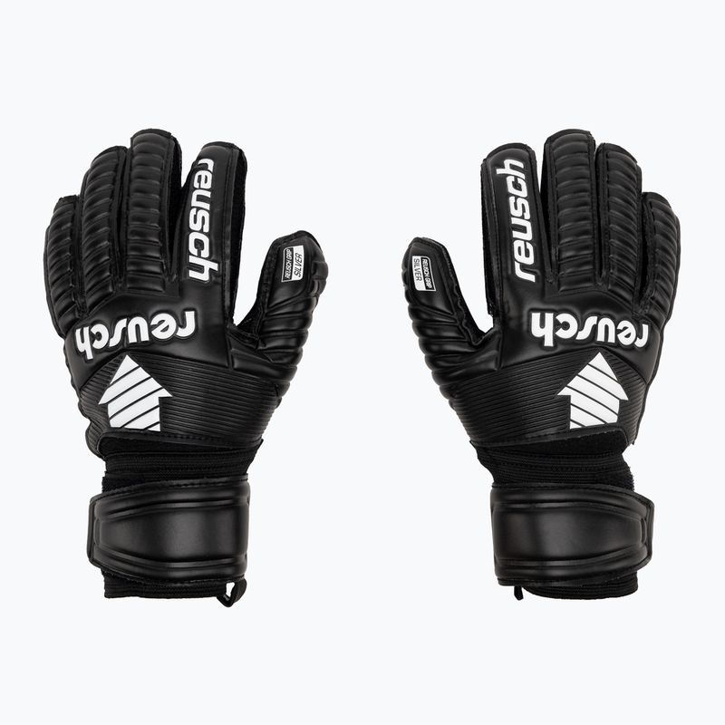 Reusch Legacy Arrow Silver Junior vaikiškos vartininko pirštinės juodos 5372204-7700