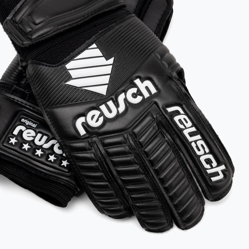 Reusch Legacy Arrow Silver Junior vaikiškos vartininko pirštinės juodos 5372204-7700 4