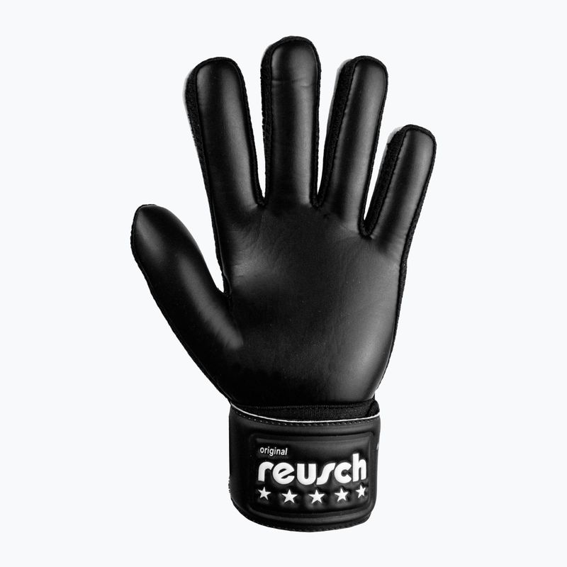 Reusch Legacy Arrow Solid Junior vaikiškos vartininko pirštinės juodos 5372504-7700 6