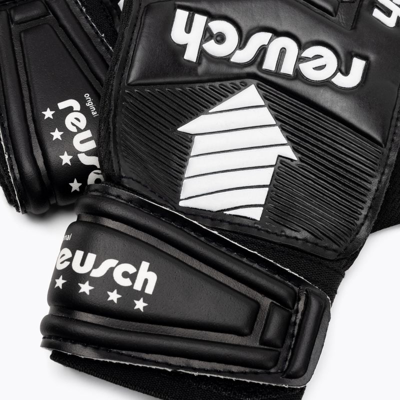 Reusch Legacy Arrow Solid Junior vaikiškos vartininko pirštinės juodos 5372504-7700 4