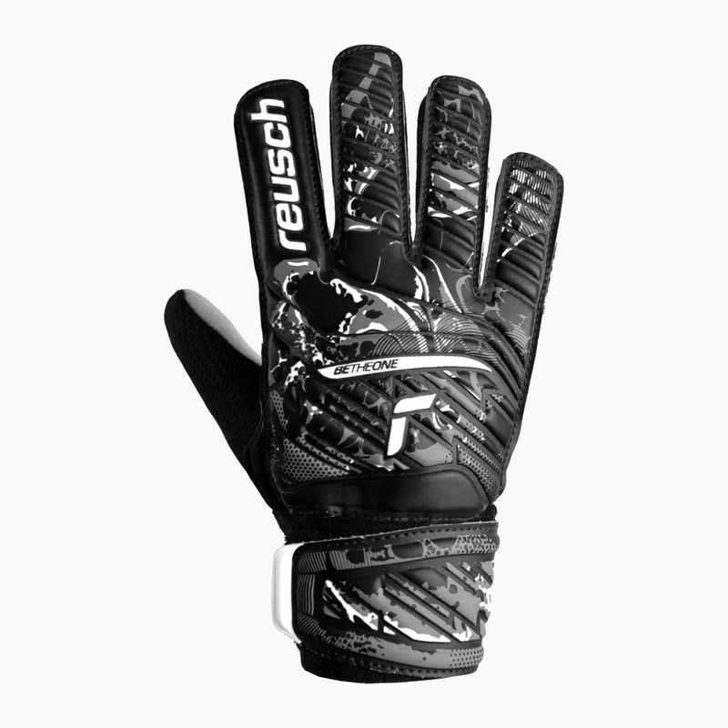 Reusch Attrakt Starter Solid Junior vaikiškos vartininko pirštinės, juodos 5372514-7700 4