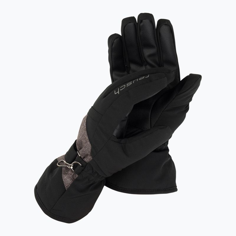 Moteriškos slidinėjimo pirštinės Reusch Helena R-Tex Xt black/black melange/pink glo