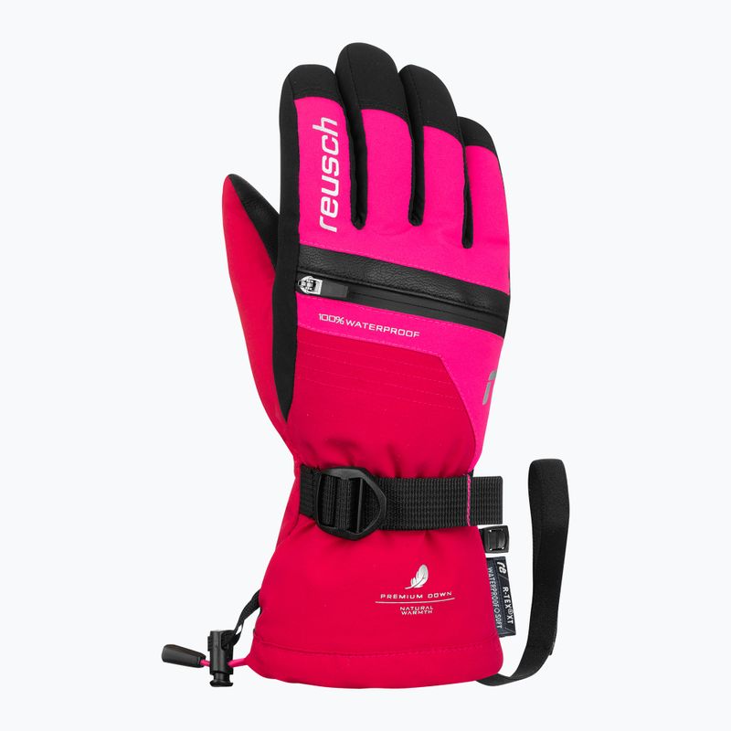 Vaikiškos slidinėjimo pirštinės Reusch Lando R-TEX XT cerise/pink glo 2