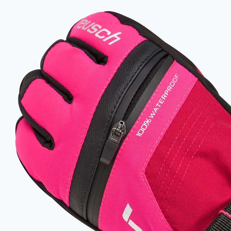 Vaikiškos slidinėjimo pirštinės Reusch Lando R-TEX XT cerise/pink glo 4