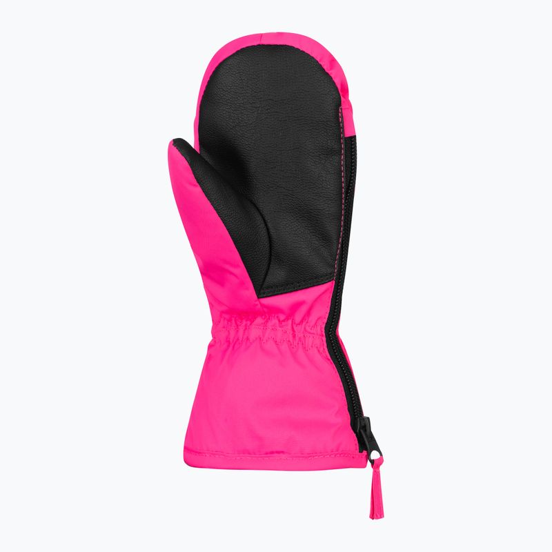 Reusch vaikiškos slidinėjimo pirštinės Sweety Mitten rožinės spalvos vienaragis 8