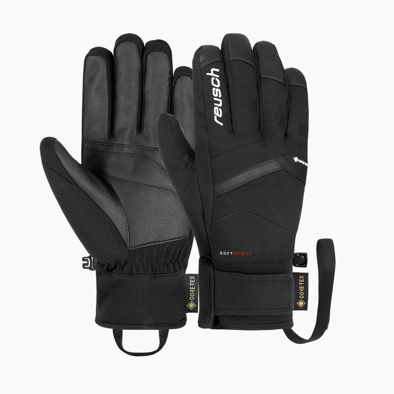 Reusch Blaster Gore-Tex slidinėjimo pirštinės juoda/balta 6