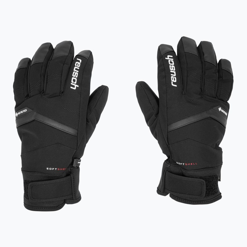 Reusch Blaster Gore-Tex slidinėjimo pirštinės juoda/balta 3