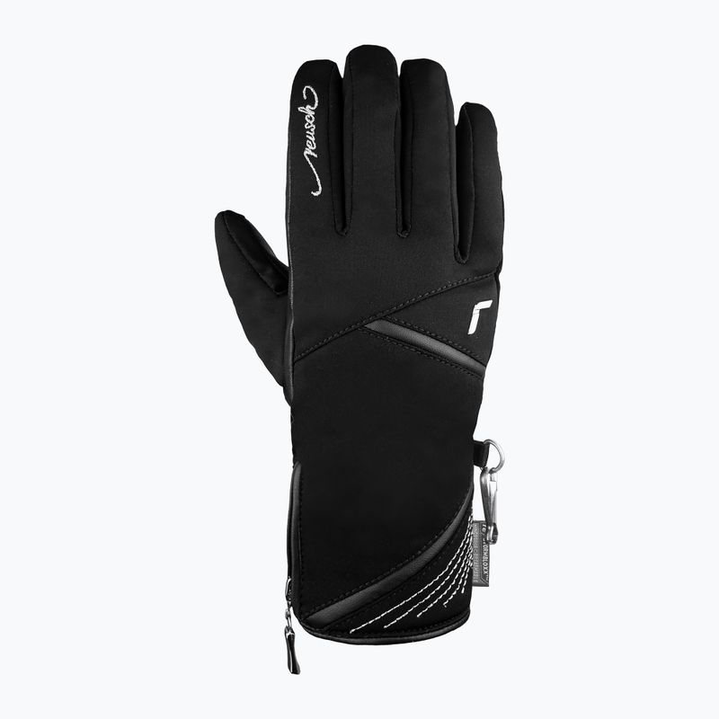 Moteriškos slidinėjimo pirštinės Reusch Lore Stormbloxx black/silver 2