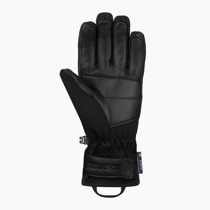 Moteriškos slidinėjimo pirštinės Reusch Beatrix R-Tex XT black/black leopard 8