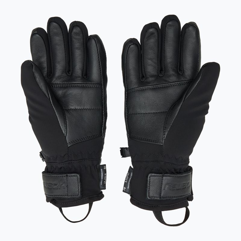 Moteriškos slidinėjimo pirštinės Reusch Beatrix R-Tex XT black/black leopard 2