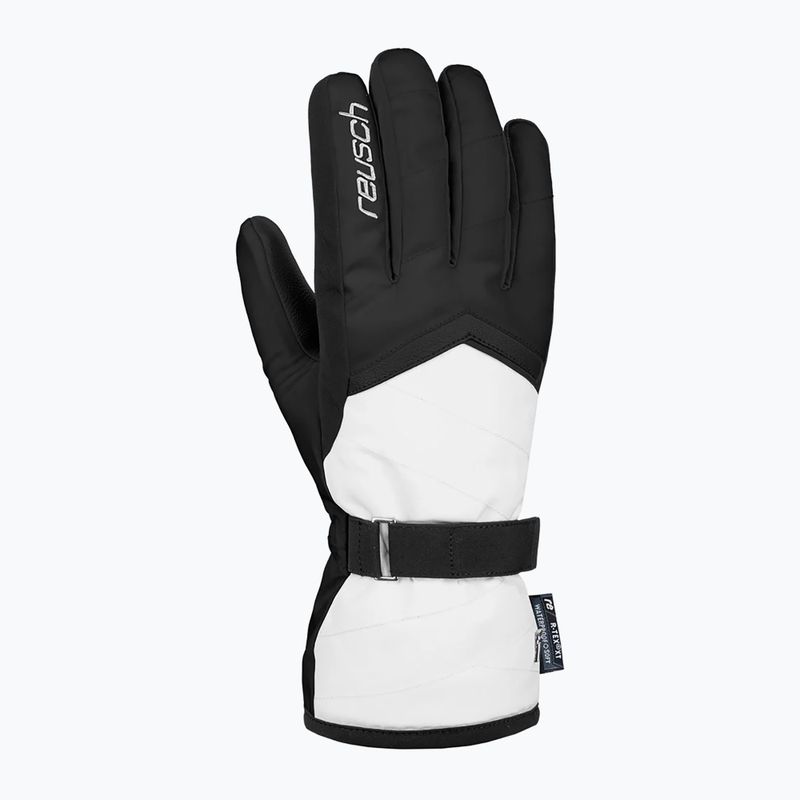 Reusch Moni R-Tex Xt juodos/baltos spalvos slidinėjimo pirštinės 6