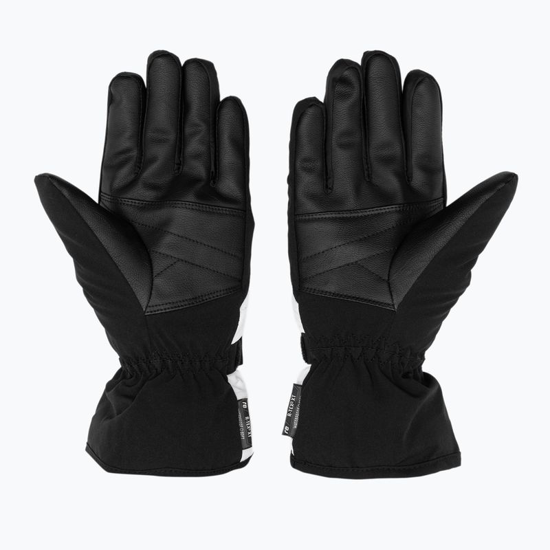 Reusch Moni R-Tex Xt juodos/baltos spalvos slidinėjimo pirštinės 2