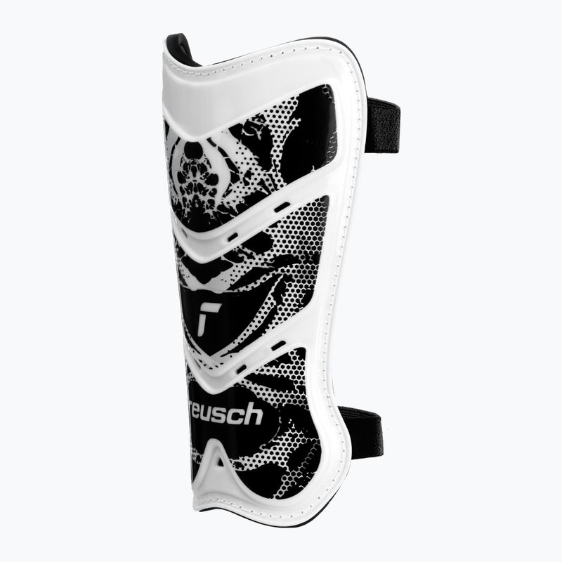 Blauzdų apsaugos Reusch Shinguard Attrakt Lite black/white 2
