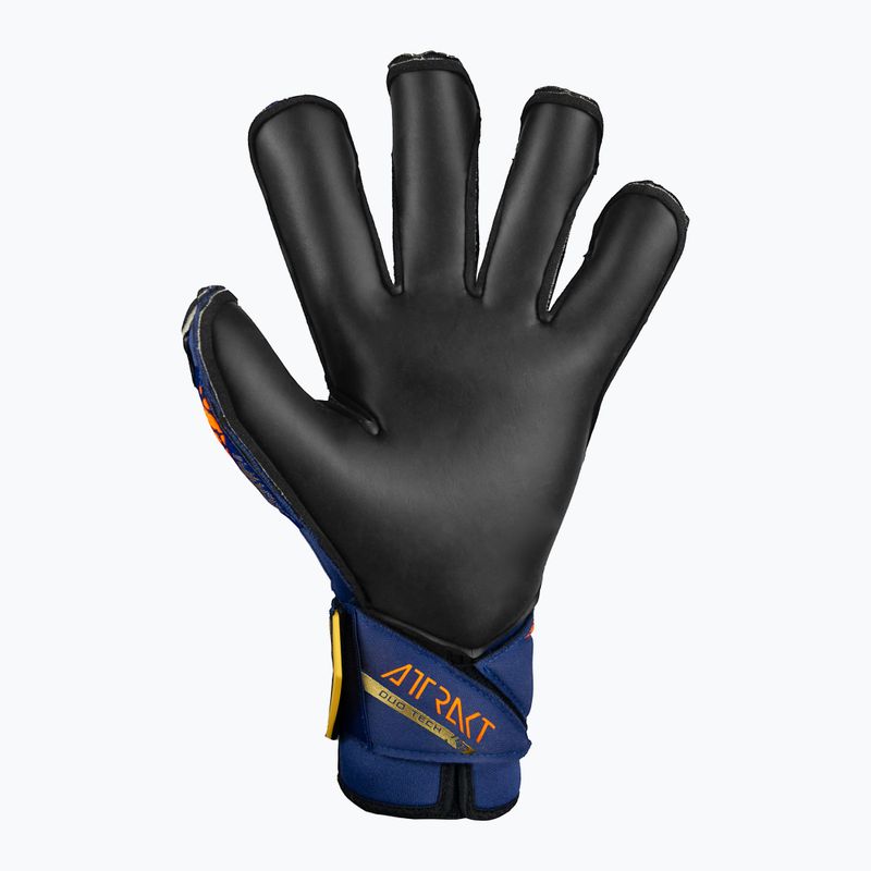 Vartininko pirštinės Reusch Attrakt Duo Evolution premium blue/gold/black 3