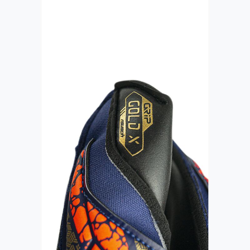 Vartininko pirštinės Reusch Attrakt Gold X Evolution premium blue/gold/black 9