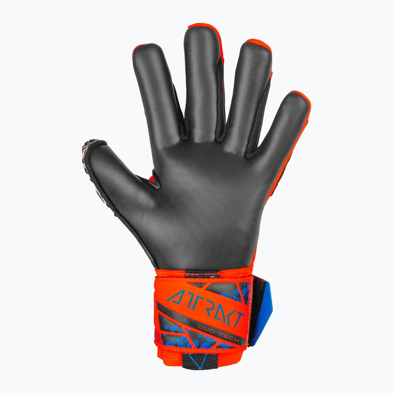 Vartininko pirštinės Reusch Attrakt Duo hyper orange/electric blue/black 3