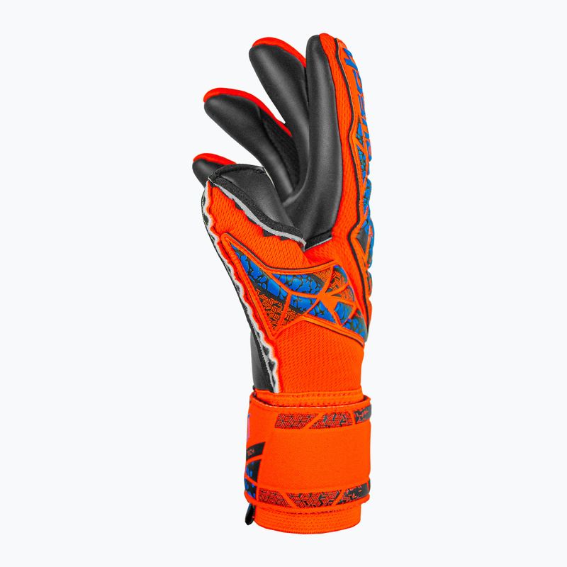 Vartininko pirštinės Reusch Attrakt Duo hyper orange/electric blue/black 4