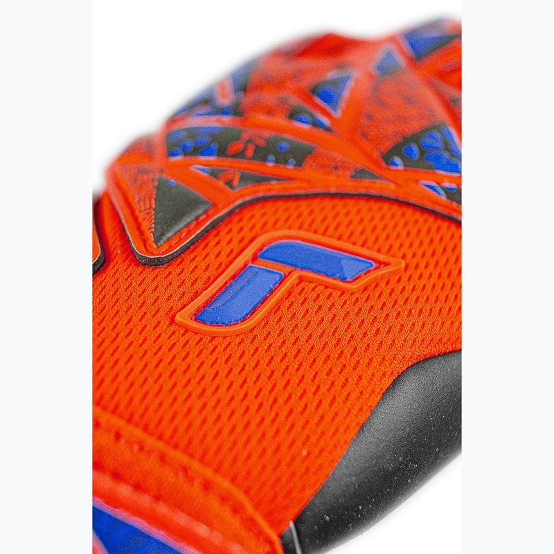 Vartininko pirštinės Reusch Attrakt Duo hyper orange/electric blue/black 6