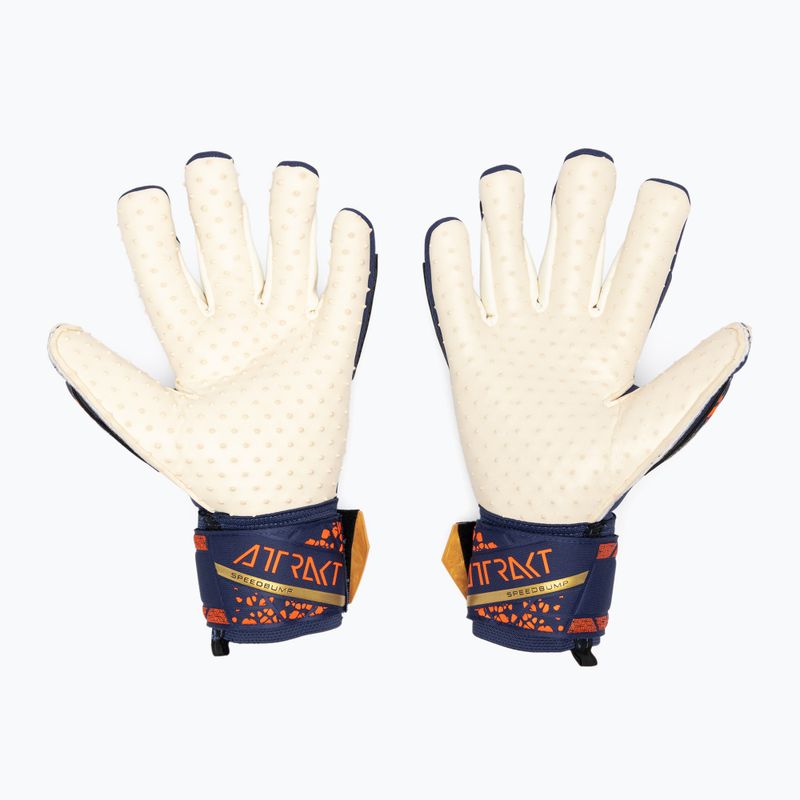 Vartininko pirštinės Reusch Attrakt SpeedBump premium blue/gold 2