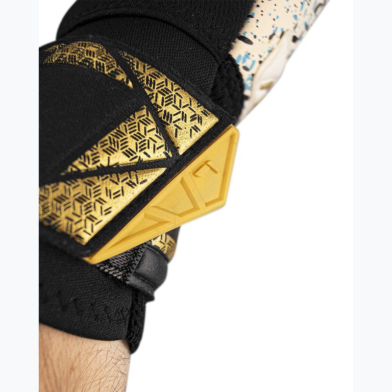 Vartininko pirštinės Reusch Attrakt Freegel Fusion Ortho-Tec black/gold 7