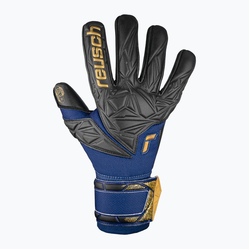 Vartininkų pirštinės Reusch Attrakt Gold X NC premium blue/gold/black 2