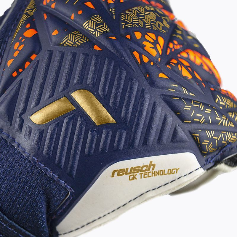 Vartininko pirštinės Reusch Attrakt Grip premium blue/gold 6