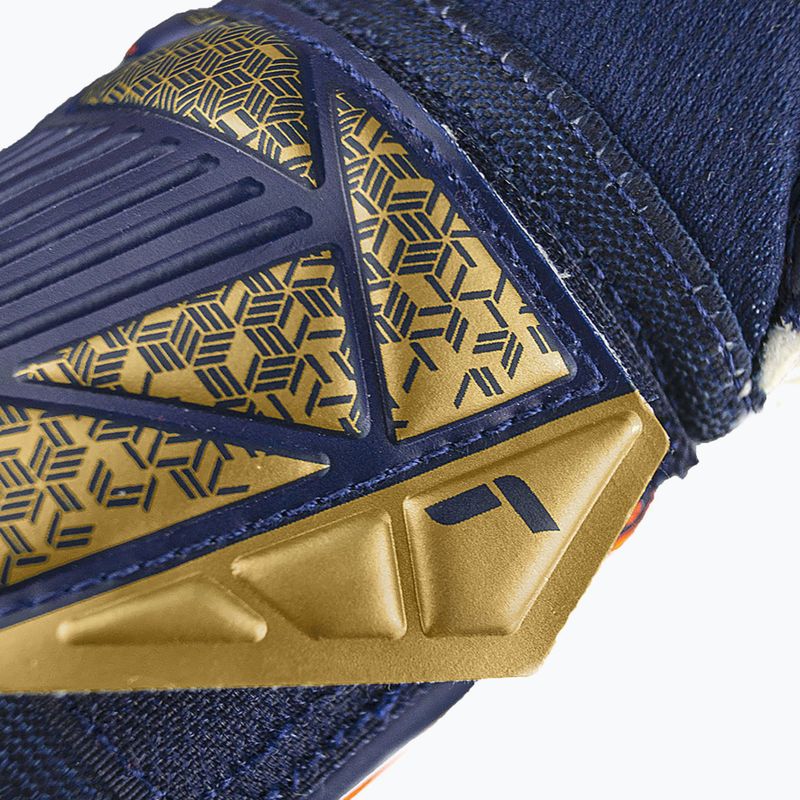 Vartininko pirštinės Reusch Attrakt Grip premium blue/gold 7