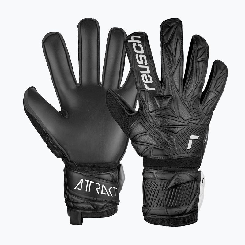 Vartininko pirštinės Reusch Attrakt Solid black