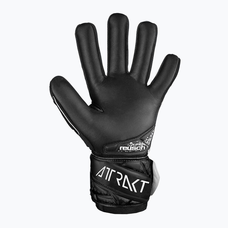 Vaikiškos vartininko pirštinės Reusch Attrakt Infinity NC Junior black 3