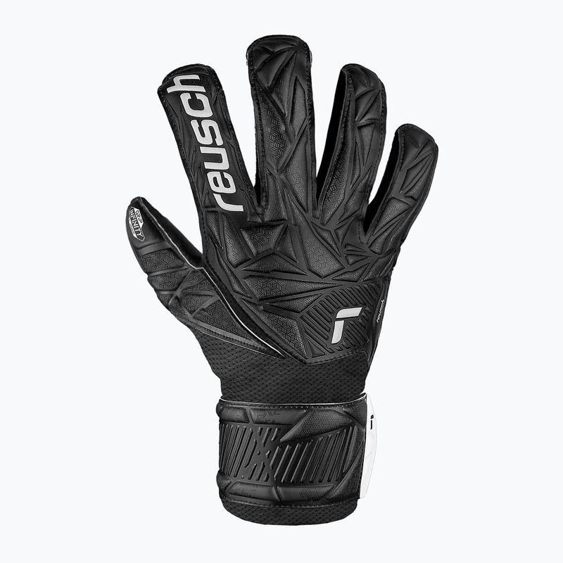 Vaikiškos vartininko pirštinės Reusch Attrakt Infinity Junior black 2