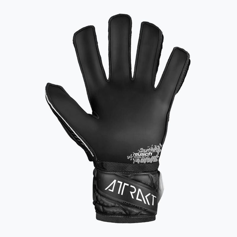 Vaikiškos vartininko pirštinės Reusch Attrakt Infinity Junior black 3